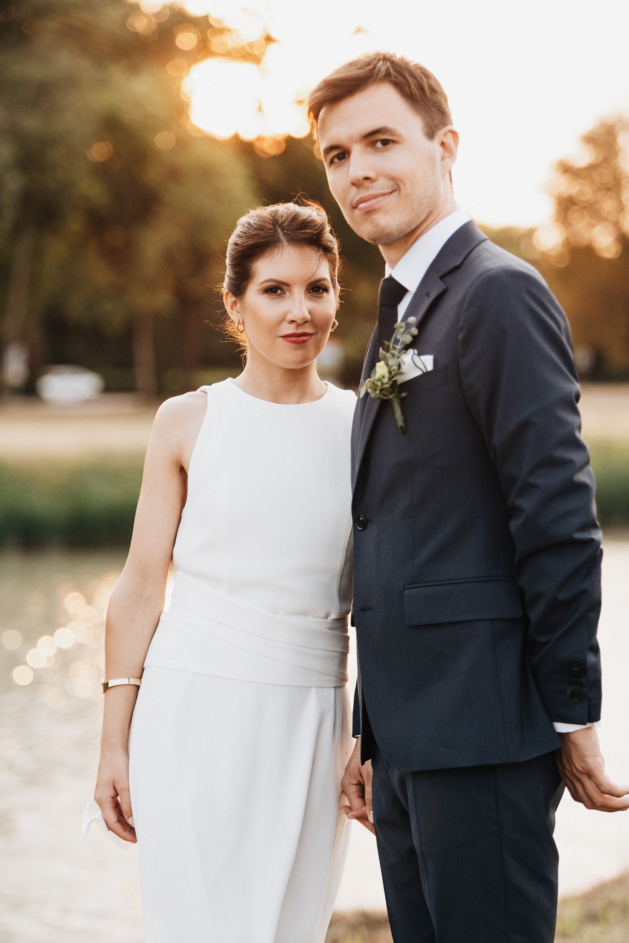 esküvői kreatív fotók Fanni és Gábor